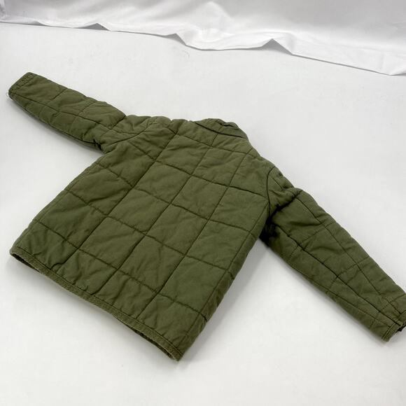 7 For All Mankind Green Quilted Jacket - Picture 3 of 4